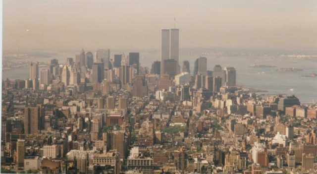 Manhattan from Empire State Building, May 1994